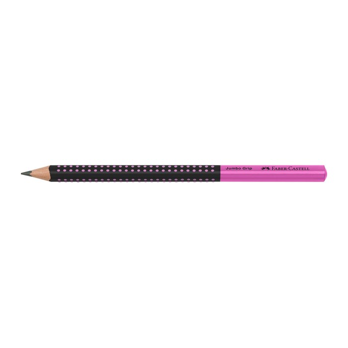 FABER-CASTELL Bleistift HB schwarz/pink, 1 St.
