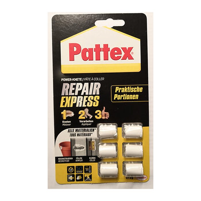 Pattex Repair Express Powerknete, Zweikomponenten, 6ST ß 5g