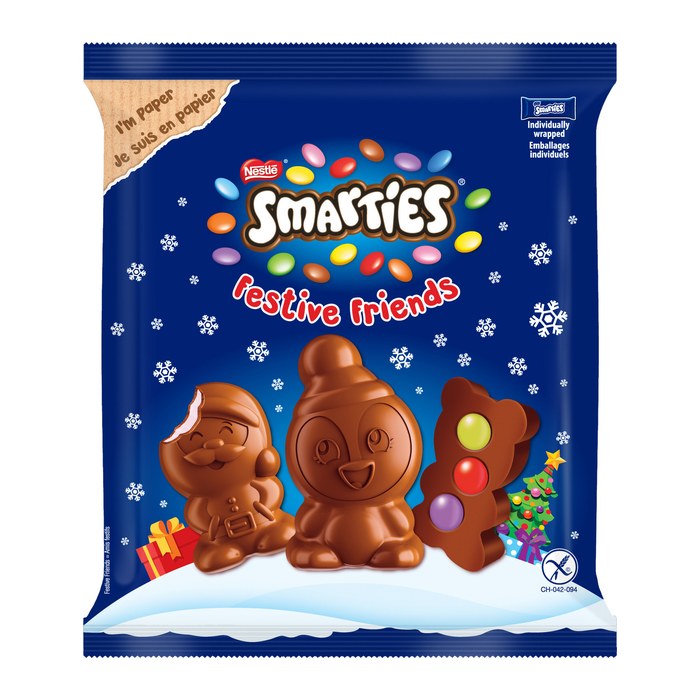 SMARTIES® Festive Friends Schokolade 8 St./65,0 g, 1 St.
