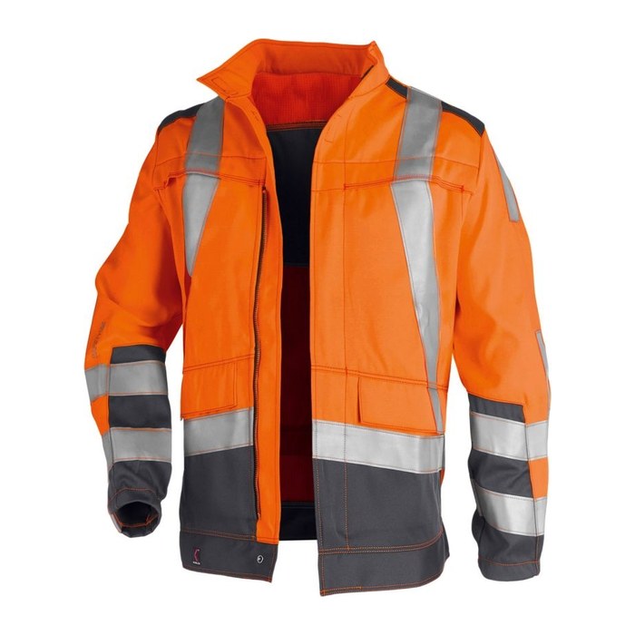 KÜBLER® unisex Warnjacke PSA SAFETY X7 warnorange, anthrazit Größe 28