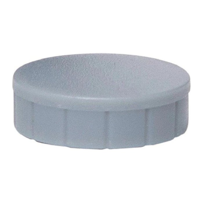 MAUL Magnete grau, Kunststoff Ø 2,0 cm, 10 St.