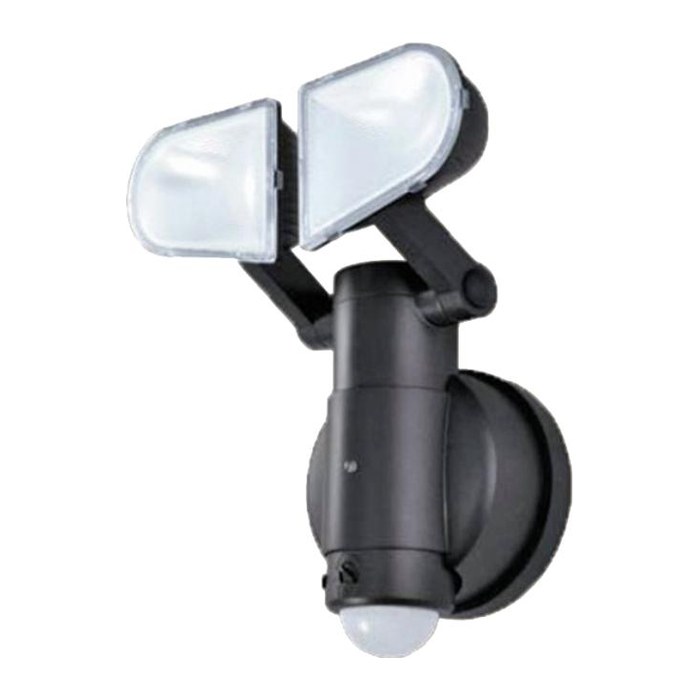 Schwaiger LED 2-fach Sensorleuchte 400 Lumen Schwarz