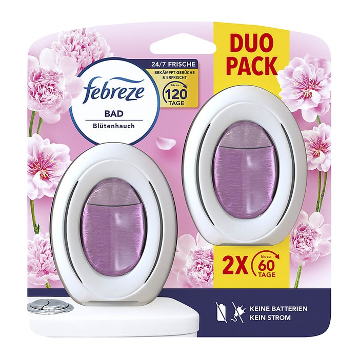 febreze Raumduft Blütenhauch blumig 8,0 ml, 2 St.