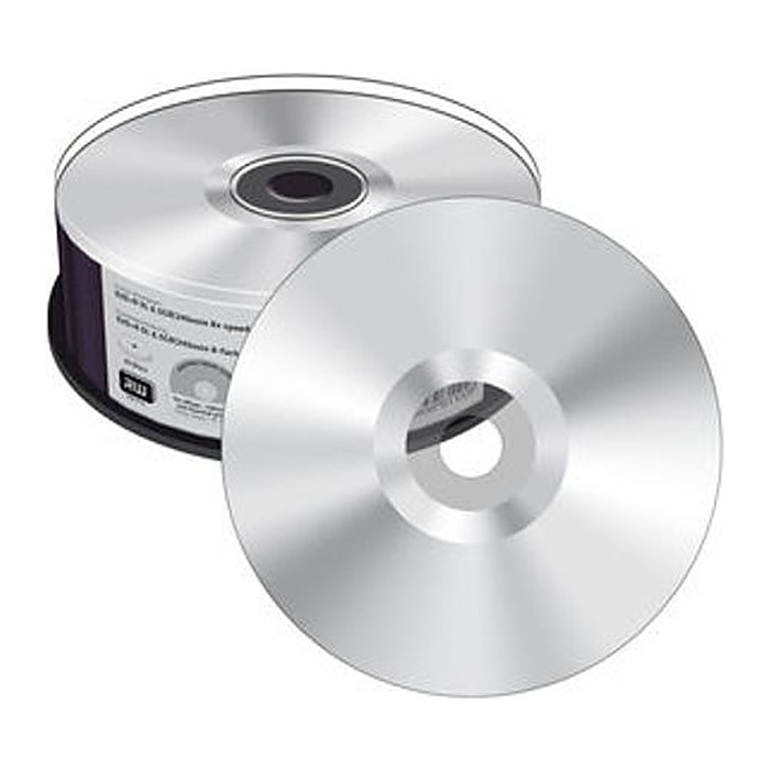 MediaRange DVD+R 8.5GB 25pcs 8x silber unbedruckt