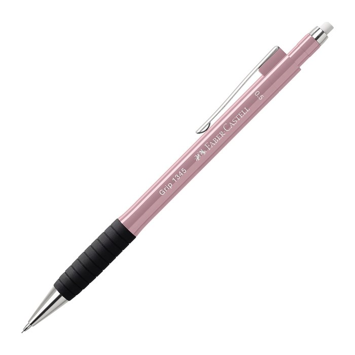 FABER-CASTELL GRIP 1345 Druckbleistift pink B 0,5 mm, 1 St.