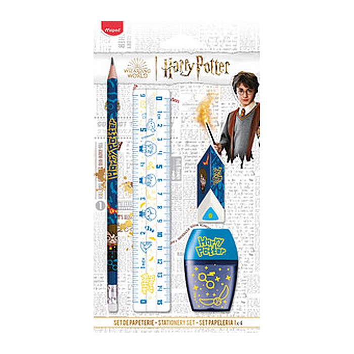 maped Schreibset Harry Potter blau