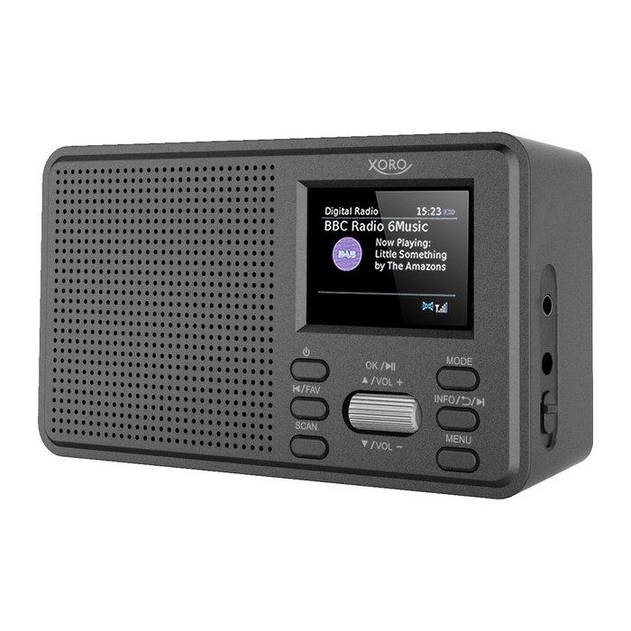 Xoro Radio DAB 142 BT UKW/DAB+ Batterie & Netzbetrieb