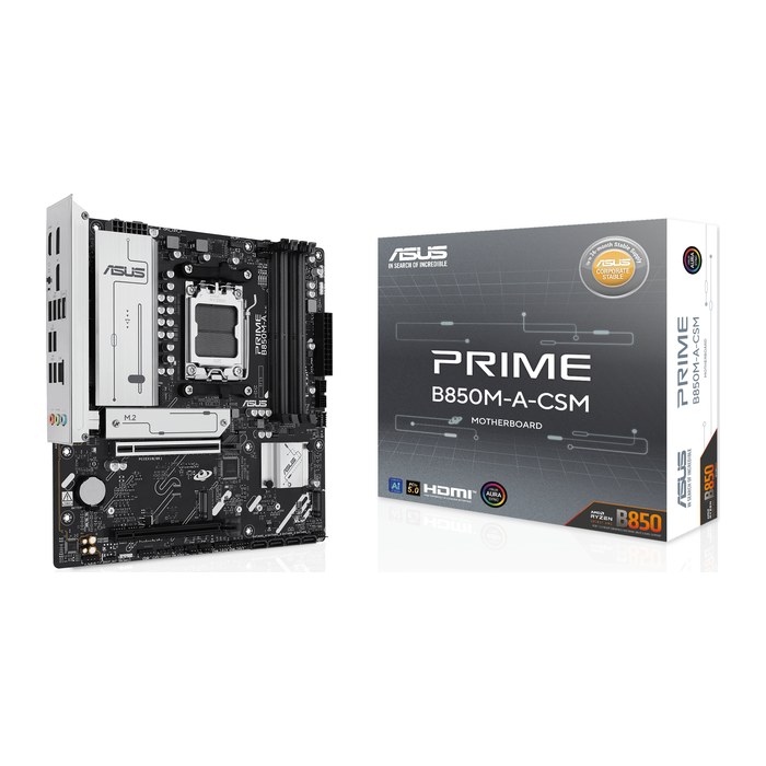 ASUS PRIME B850M-A-CSM (AMD,AM5,DDR5,mATX)