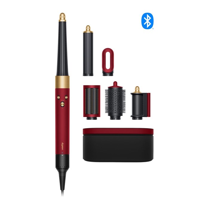Dyson Airwrap i.d. Straight + Wavy Red Velvet/Gold