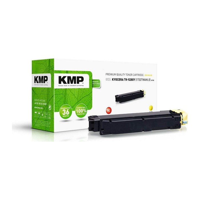 KMP K-T92  gelb Toner kompatibel zu KYOCERA TK-5280Y