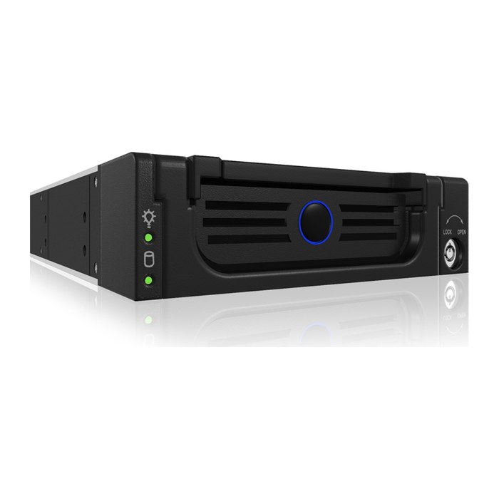 ICY BOX Wechselrahmen 3.5 Zoll SATA für 5.25 IB-138SK-B-II retail