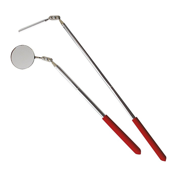 BRÜDER MANNESMANN WERKZEUGE® Inspektionsspiegel- & Magnetheber Set M 087-T, 1 Set