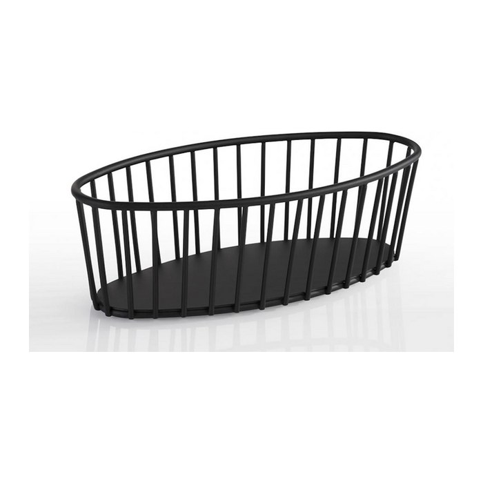 APS Obstschale URBAN schwarz 21,0 x 10,0 cm, 1 St.