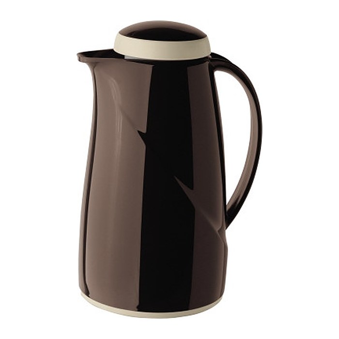 helios® Isolierkanne Wave braun 1,0 l, 1 St.