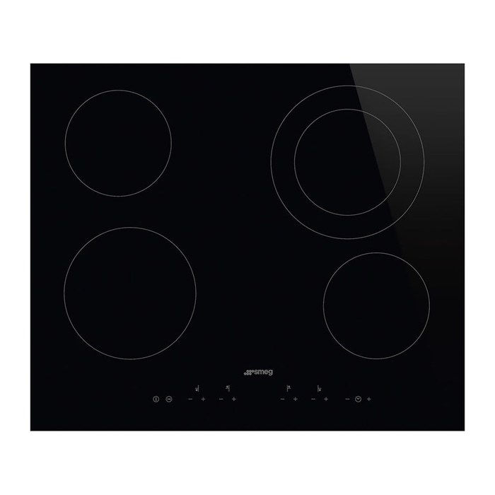 SMEG Elektro-Kochfeld SE364ETD bk