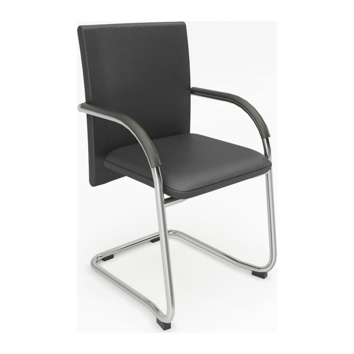BISLEY Besucherstühle Classy BSFP2733 schwarz Stoff, 2 St.