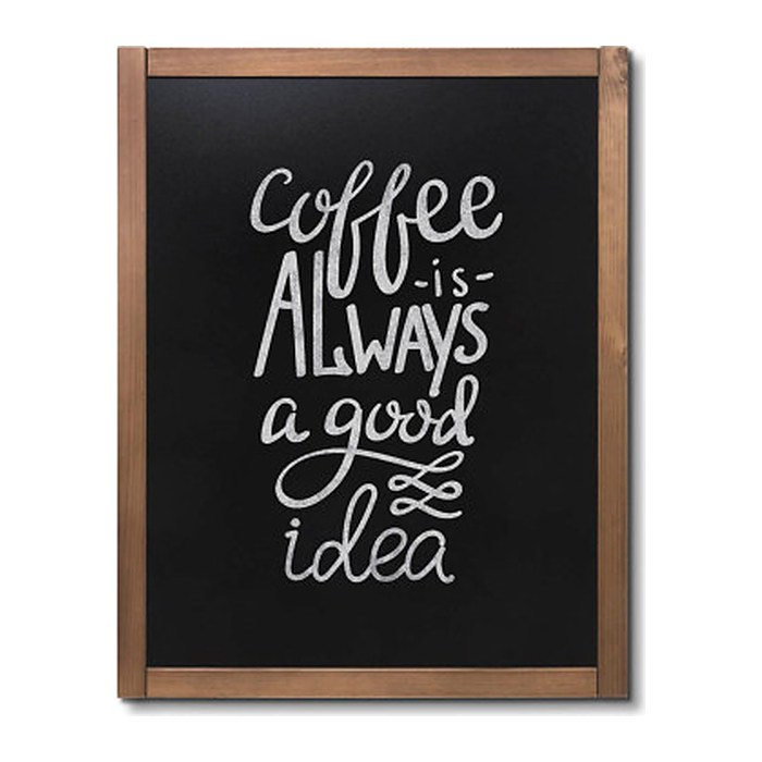 Showdown® Displays Kreidetafel Natura 70,0 x 90,0 cm Natural Wood