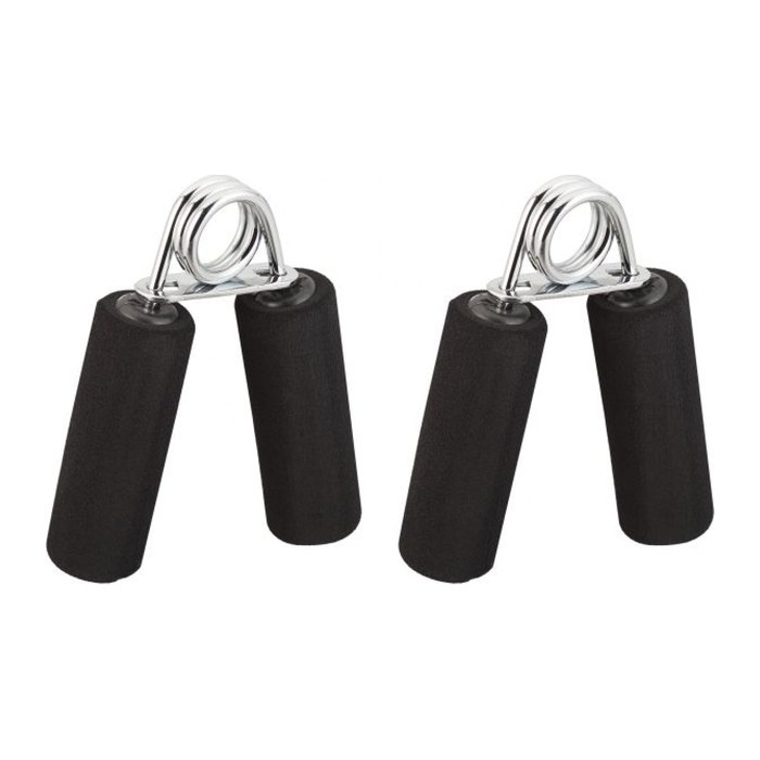 relaxdays Fingertrainer schwarz, silber