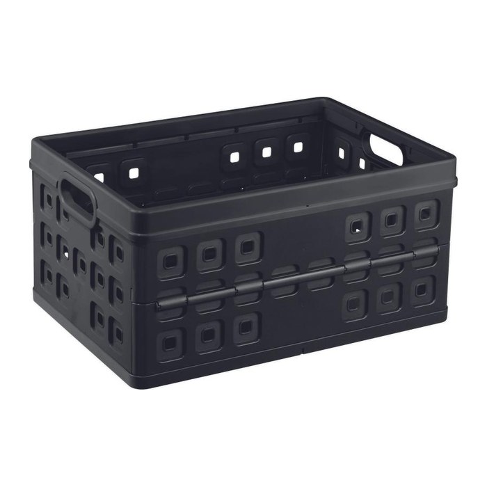 helit the flap-line Klappbox 46,0 l schwarz 38,0 x 54,0 x 26,5 cm, 1 St.