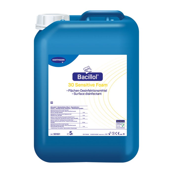 HARTMANN Bacillol® 30 Sensitive Foam Desinfektionsmittel 5 l