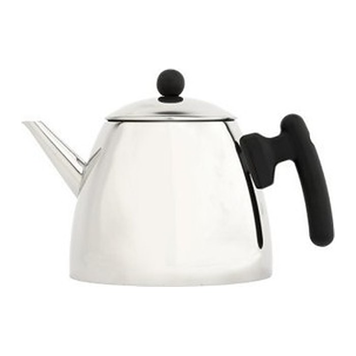 bredemeijer Teekanne Classic silber, schwarz 1,2 l, 1 St.