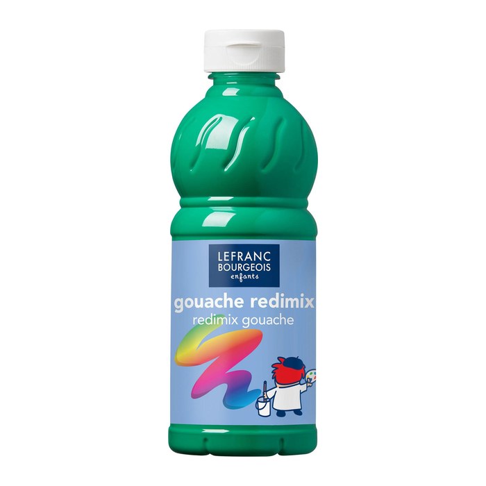 LEFRANC BOURGEOIS Gouache Liquide Redimix Temperafarbe grün 500,0 ml