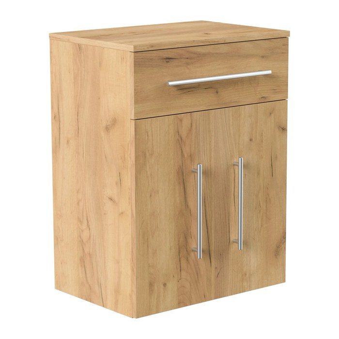 POSSEIK Bad-Hängeschrank LEVANA XL eiche gold 53,0 x 36,6 x 70,5 cm