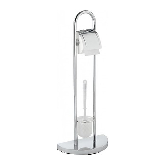 WENKO WC-Garnitur Raumwunder silber Metall, 1 St.