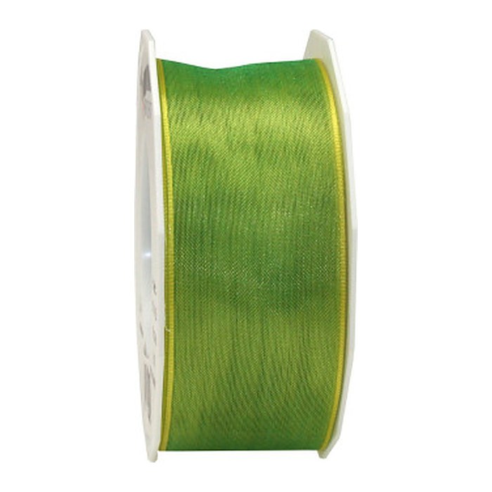 PRÄSENT Geschenkband Four Seasons seidenmatt limette 40,0 mm x 25,0 m