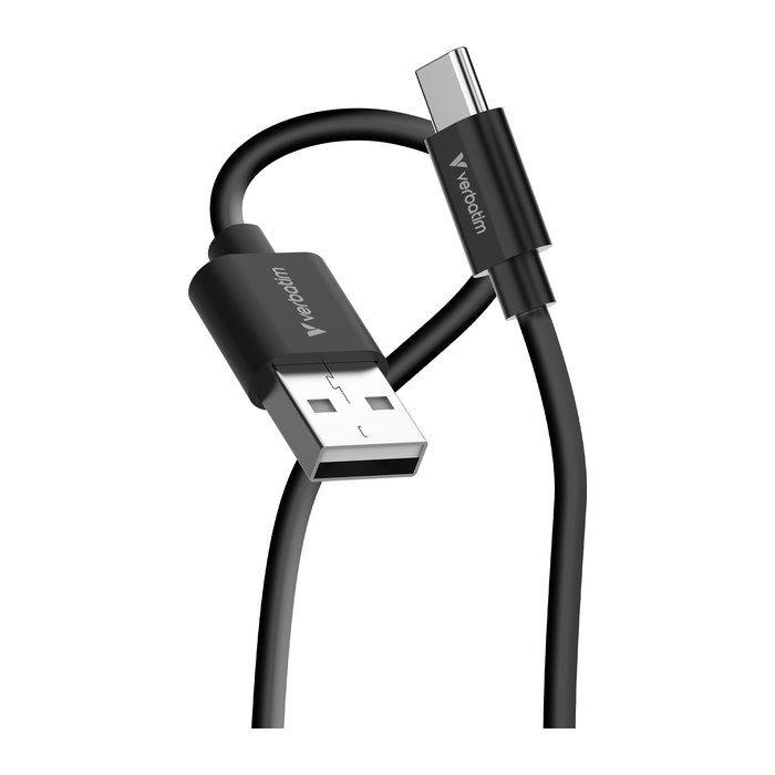 Verbatim USB-A auf USB-C Kabel 18W 100cm 2er Pack