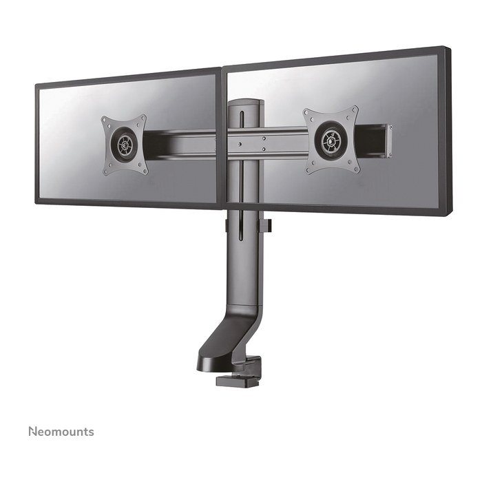 Neomounts Monitor-Halterung FPMA-D860D schwarz für 2 Monitore, Tischbohrung