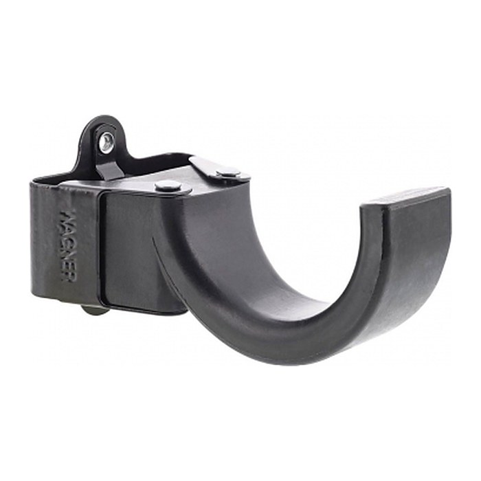 WAGNER® design yourself Garderobenhaken WH 2097 mit 1 Haken schwarz, 1 St.