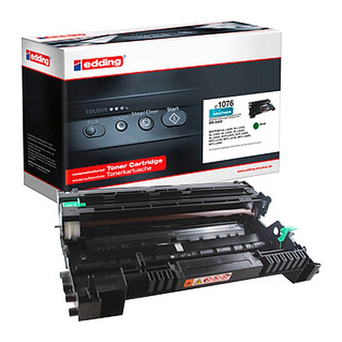edding EDD-1076 schwarz Trommel kompatibel zu brother DR-3400