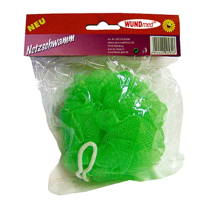WUNDmed® Duschschwamm grün 11,0 x 11,0 cm