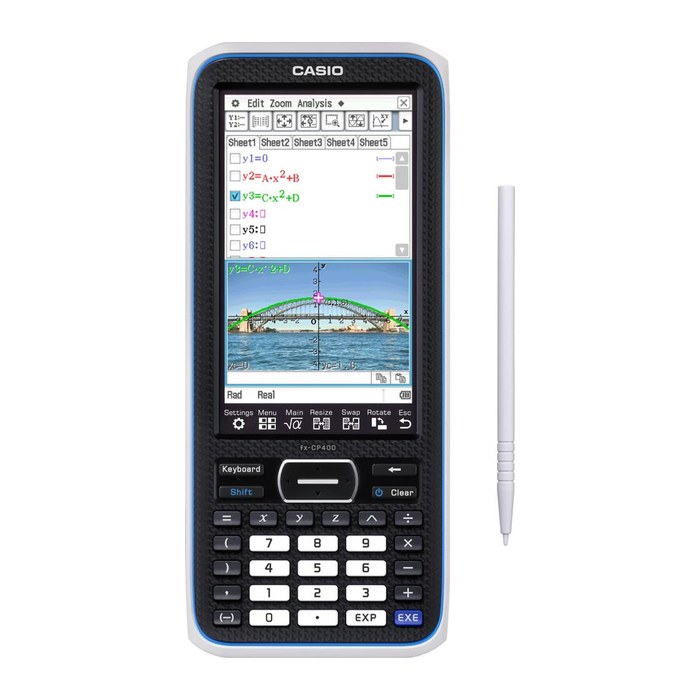 CASIO FX-CP400 ClassPadII Grafikrechner weiß/schwarz