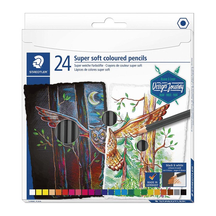 STAEDTLER Farbstift soft 24ST