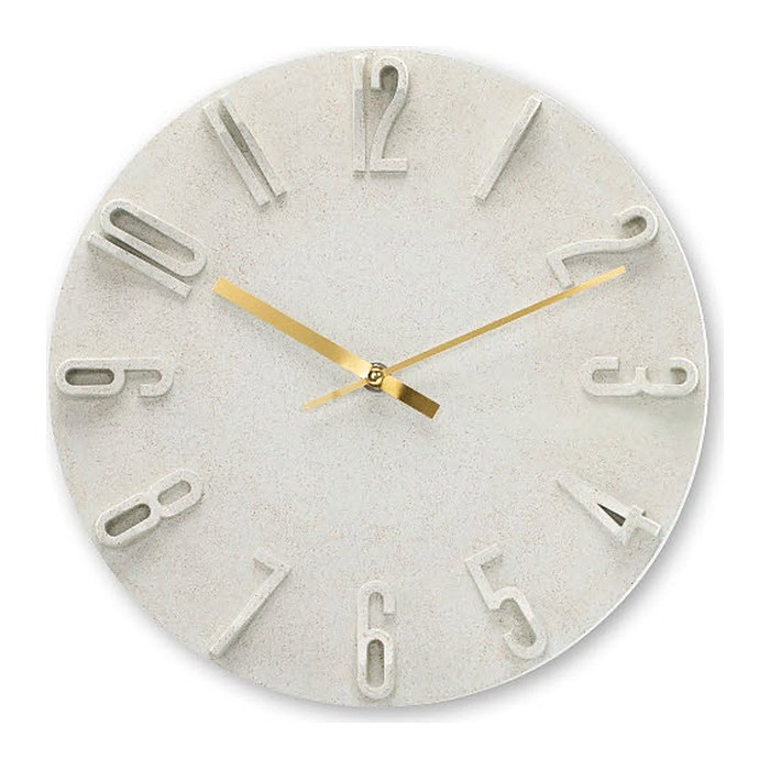 hama Wanduhr Korfu beige Weizenstroh, Ø 30,0 cm