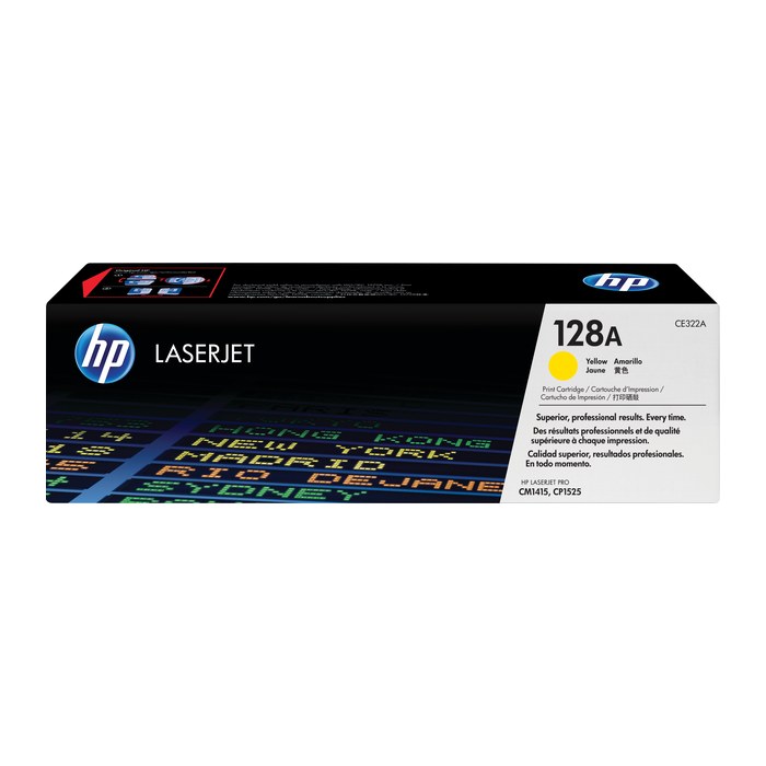 HP 128A (CE322A) gelb Tonerkartusche