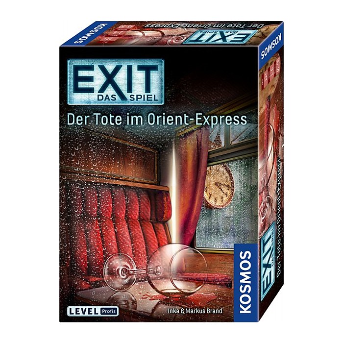 KOSMOS EXIT - Das Spiel: Die Tote im Orient-Express Escape-Room Spiel, 1 St.