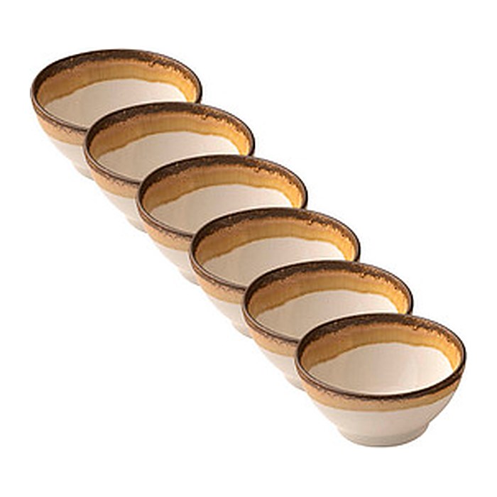 HEART & SOUL Schalen Perfect Match Cumin hellbraun Ø 14,0 cm, 6 St.