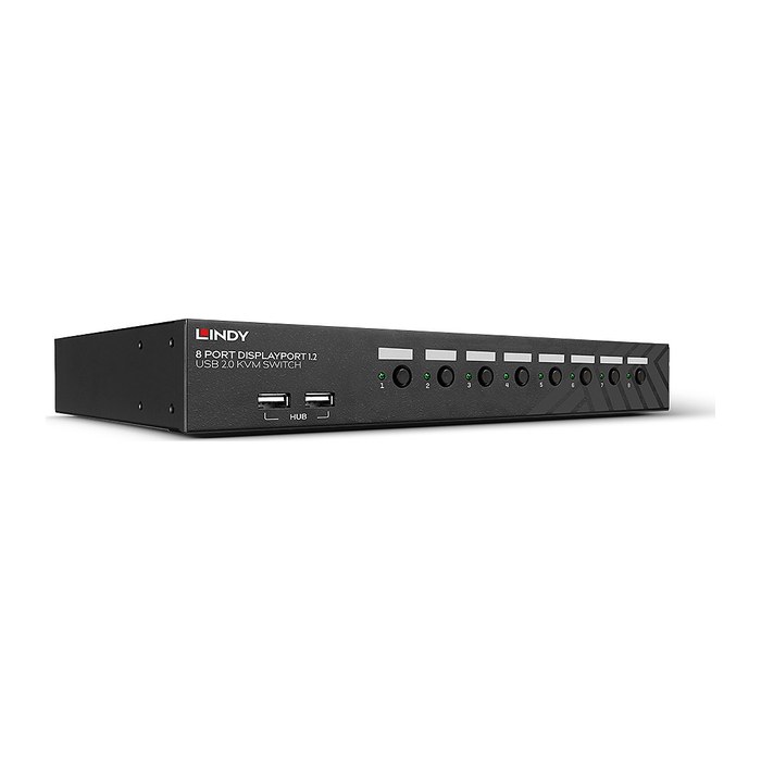 LINDY 8 Port DisplayPort 1.2 & USB 2.0 KVM Switch