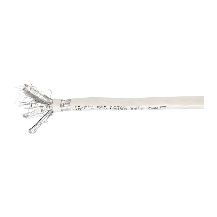 Equip Instal.Kab Cat6A S/FTP ECA 100.00m grau LSZH