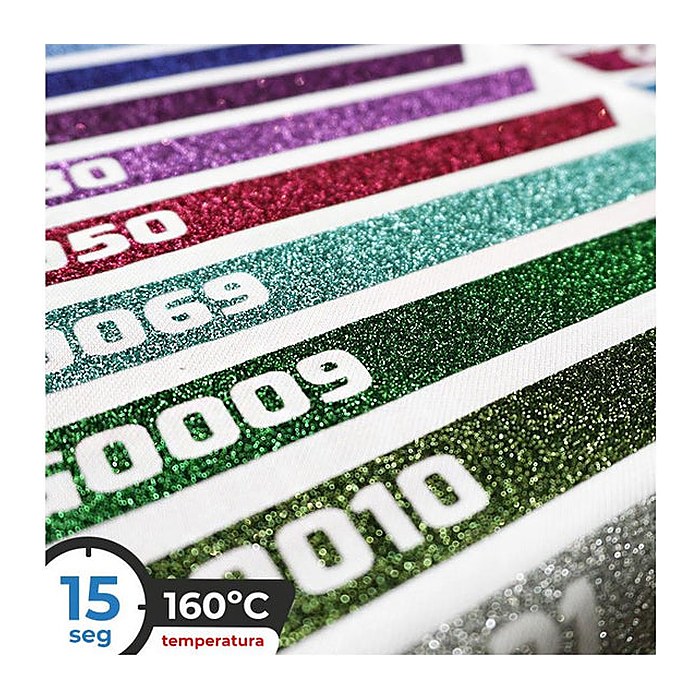 Siser® Glitzer Transferfolien für Schneideplotter gold 30,0 x 50,0 cm, 1 Rolle