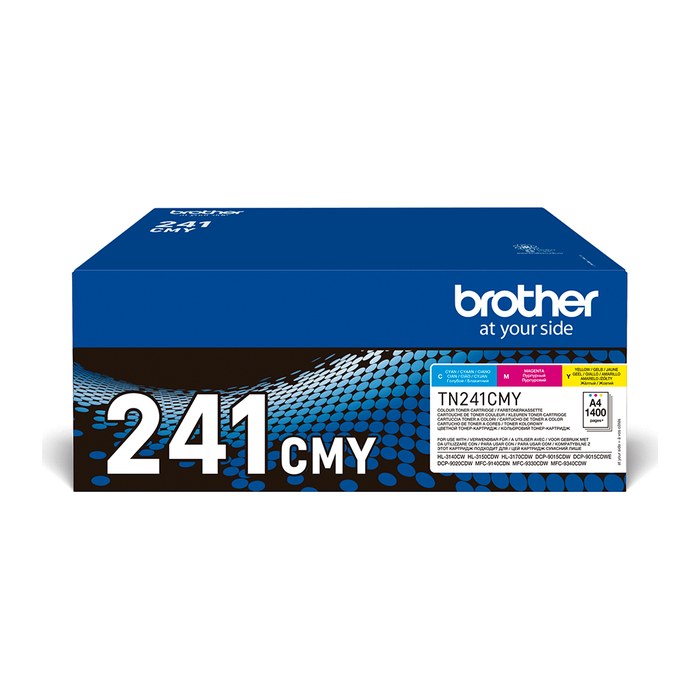brother TN-241CMY cyan, magenta, gelb Toner, 3er-Set