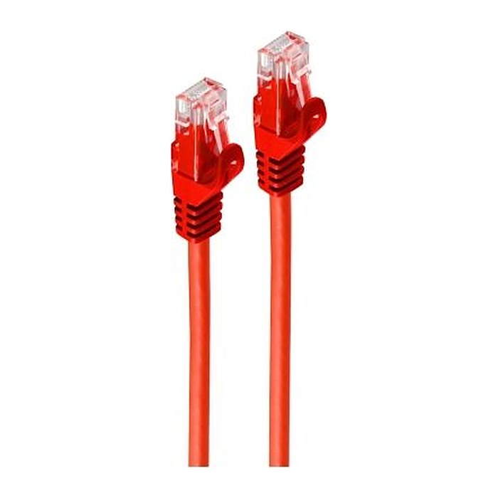 Shiverpeaks RJ45 Patchkabel U/UTP mit CAT7 Rohk., rot 3m
