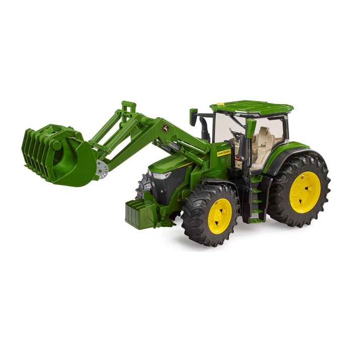 bruder John Deere 7R 350 Traktor mit Frontlader 03151 Spielzeugauto