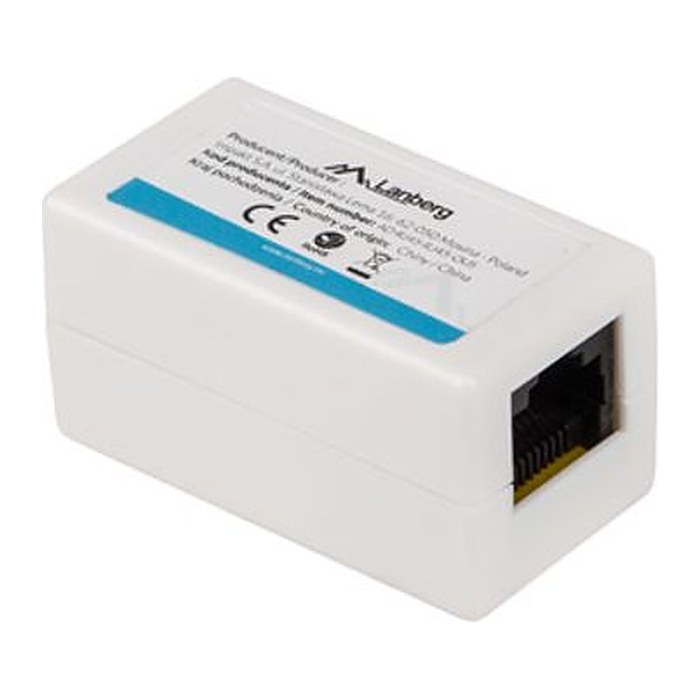 LANBERG Netzwerkadapter RJ45 (ungeschirmt) CAT.6 abwärtskomp