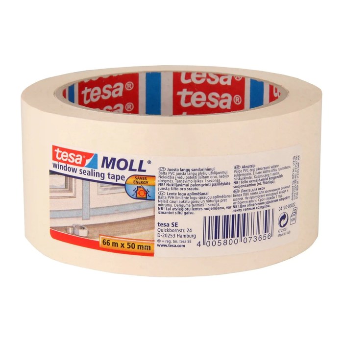 tesa Packband tesapack® 4120 weiß 50,0 mm x 66,0 m 1 Rolle