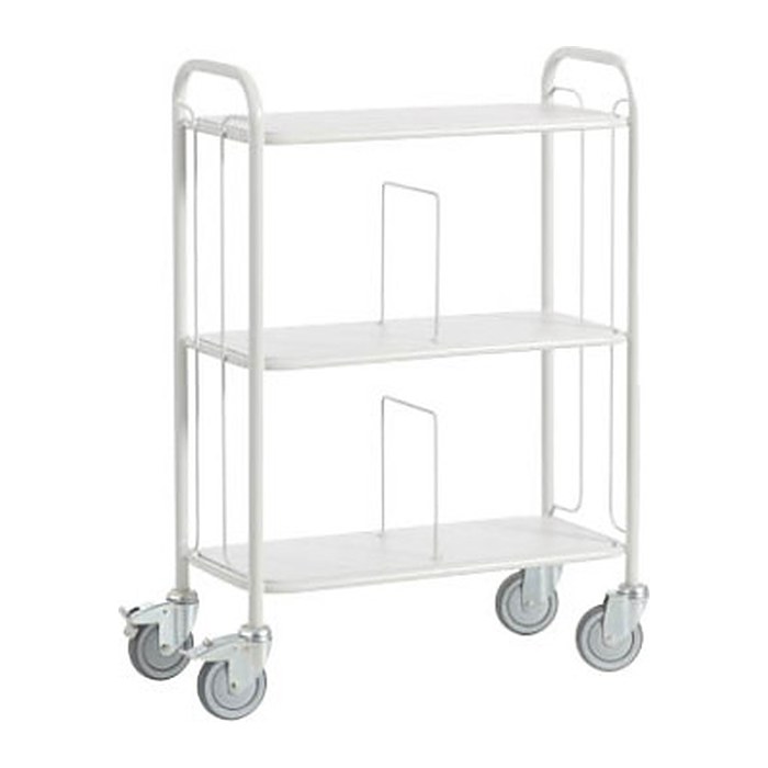 Rollcart Etagenwagen 08-7463 weiß 80,0 x 38,0 x 110,0 cm