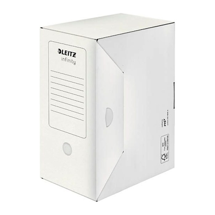 LEITZ Archivboxen Infinity weiß 15,0 x 33,0 x 25,5 cm, 10 St.